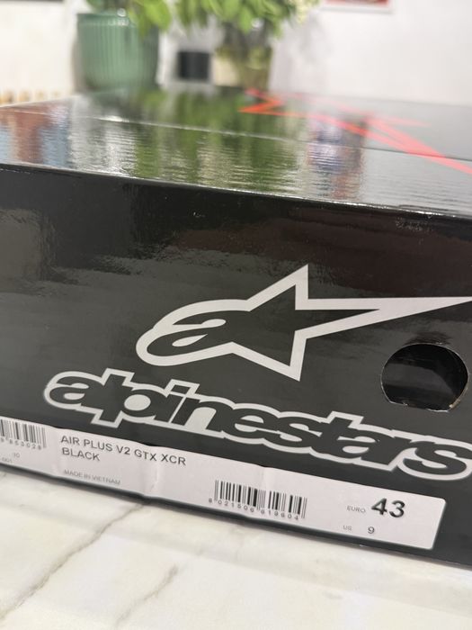 Cizme moto  43 Alpinestars AIR PLUS V2 GORE-TEX XCR