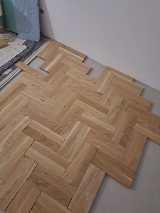 Нов дъбов паркет 70/350/22