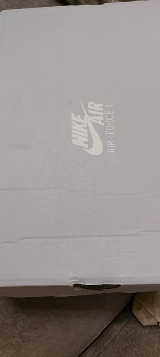 Air force 1 + rope laces gri