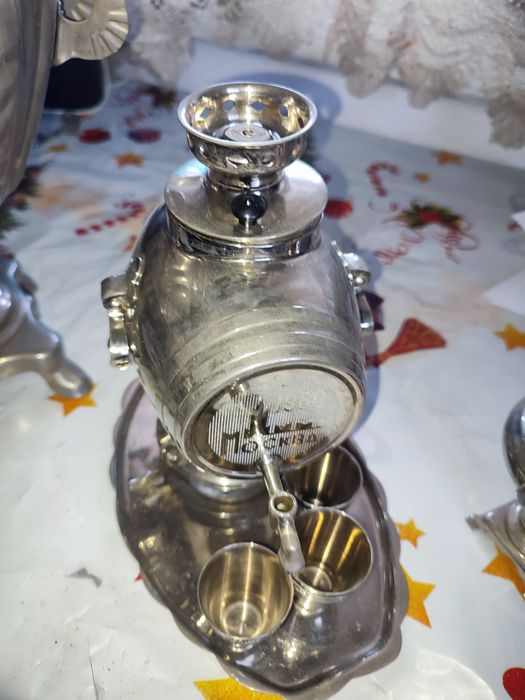 Термос тракториста самовар сувенир