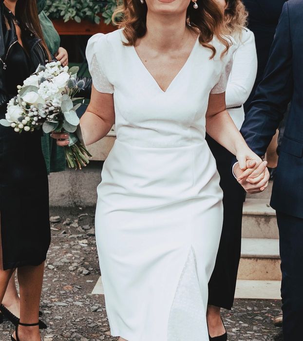 Rochie cununie alba