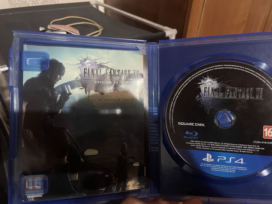final fantasy 15 ps4 русская версия