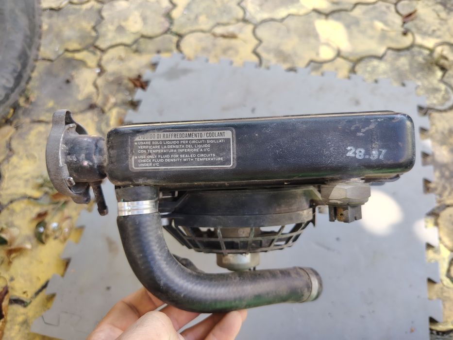 Radiator cooler ventilator Aprilia Pegaso 650
