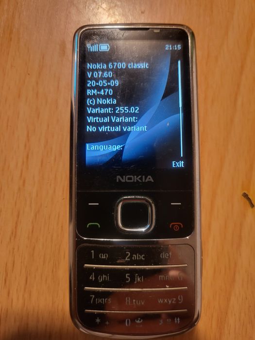 Nokia 6700 clasic