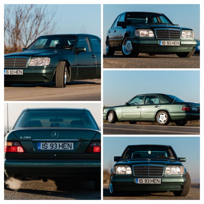 Mercedes EClass w124 E300 vehicul atestat istoric