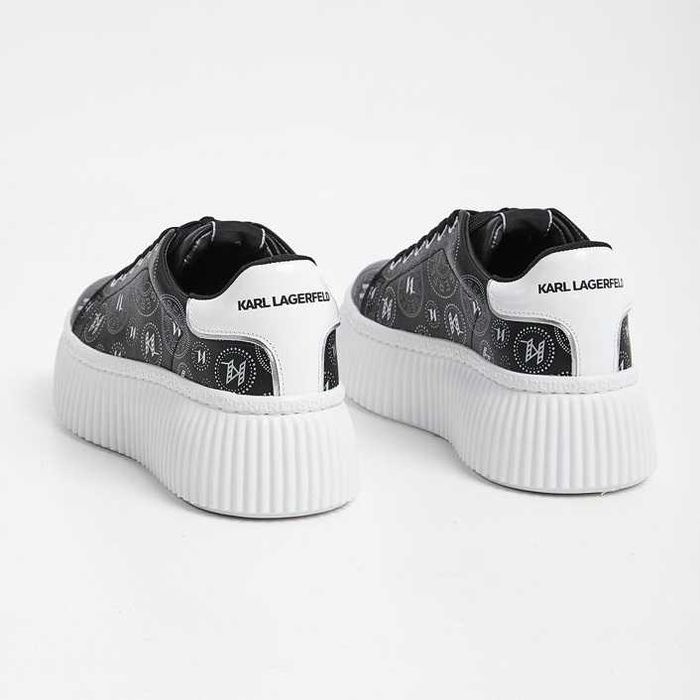 %ПРОМО% KARL LAGERFELD № 39 – Дамски кожени кецове "BLACK & WH