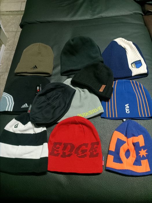 3) зимна шапка adidas ски сноуборд volcom oneil