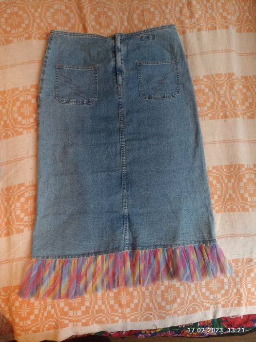 Женская джинсовая юбка 30размер