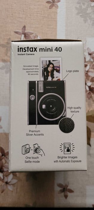 Camera Fujifilm Instax Mini 40 Black