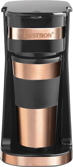 Кафемашина Bestron, изолирана чаша, смляно филтърно кафе, къмпинг,750W