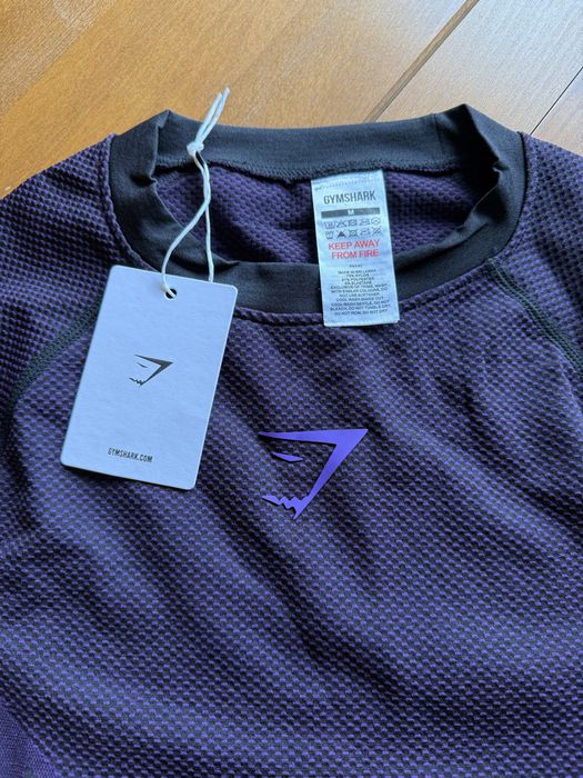 Tricou Gymshark Onyx V5 Mov M