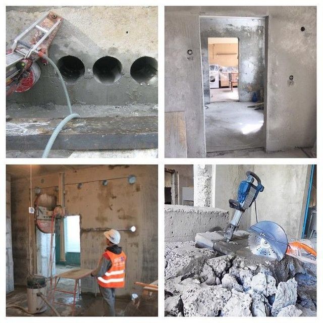 Алмасли бүр реска бетон бизиш каронкада тешиш хизматлар 24/7 хизмат