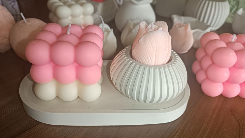 Декоративные ароматические свечи