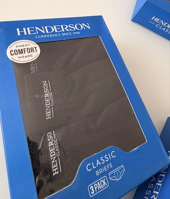 1 СЕТ съдържа 3 бр. памук слипове от линията HENDERSON CLASSIC, М