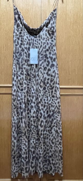 Rochie lunga Zara animal print