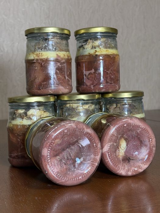 Говяжья тушенка всего за 2000 тг