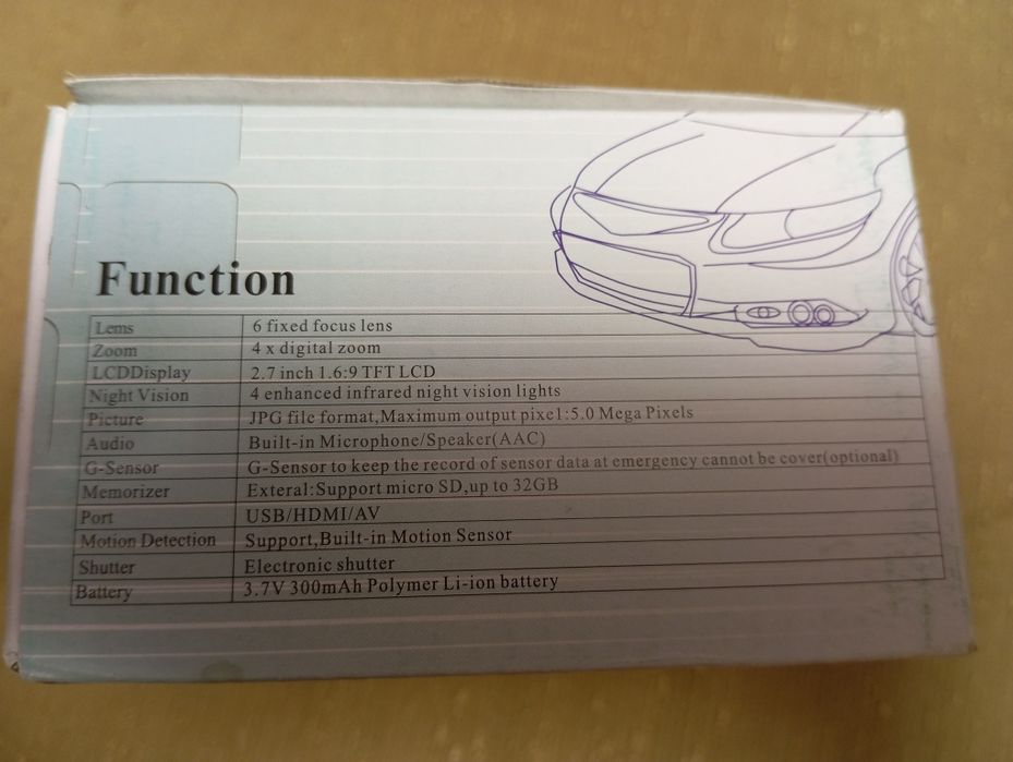 Camera auto înregistrare trafic