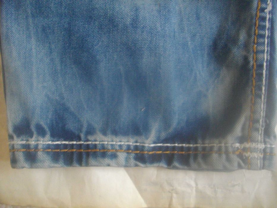 Мъжки Оригинални Къси Дънки Размер L-TOM TOMPSON Denim-За Мъж до 85 кг