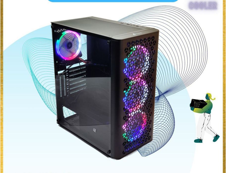 Case RGB juda ham zoʻr sifatli zttech
ZTTECH ZT33-A  ATX GAMING  4X RG