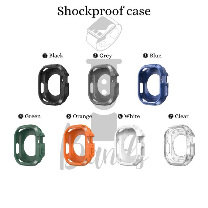 Удароустойчиво калъфче за AppleWatch ULTRA/SE/9/8/7/6/5/4