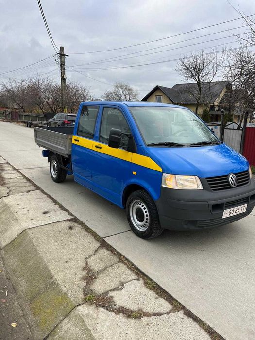 Vand Volkswagen Transporter T5 Doka cu 6 locuri Ac