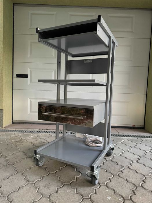 Troliu aparate medicale mobilier medical pentru calculator EKG ecograf