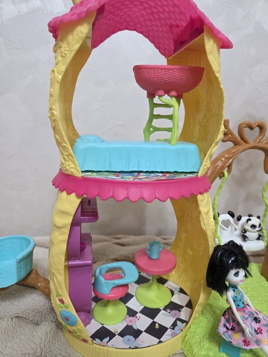 Домик кукла панда Enchantimals