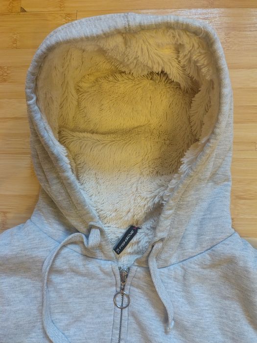 Hanorac cu blană moale FishBone -M