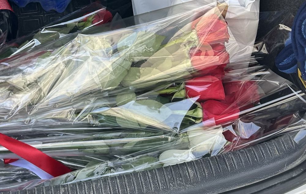 Цветы свежие сегодняшие