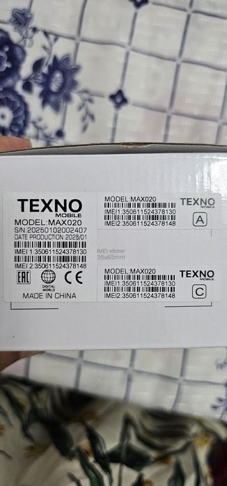 Texno mobile MAX 020