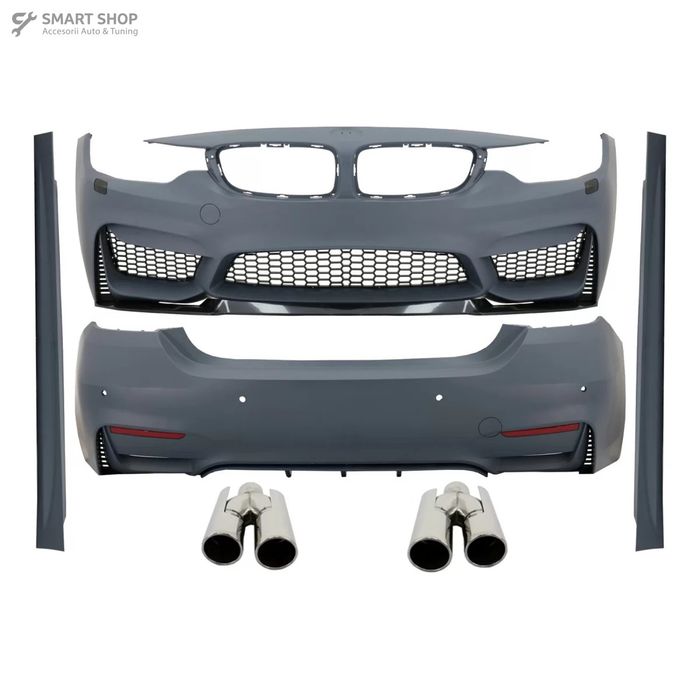 Pachet Exterior Complet BMW Seria 4 F32 F33 (2013-2019) M4 Design Coup