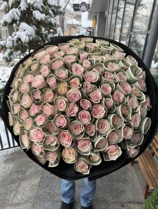 Цветы букеты розы