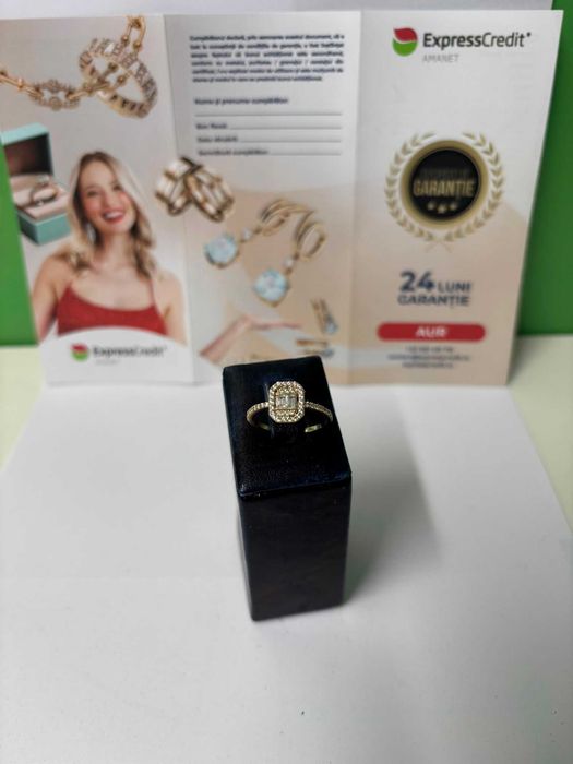 Inel Aur 14k 1.94gr (B61309-Tatarasi) Garantie 2 ani-900 lei