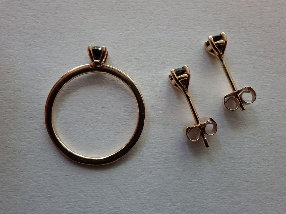 Inel aur roz 14k marimea 47