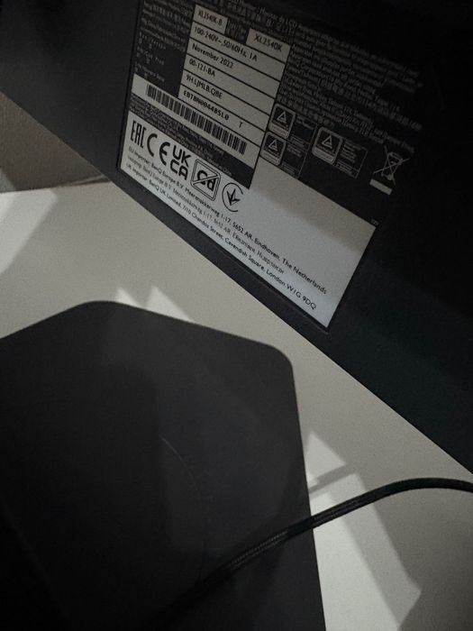 Benq Xl2540k-B дисплей