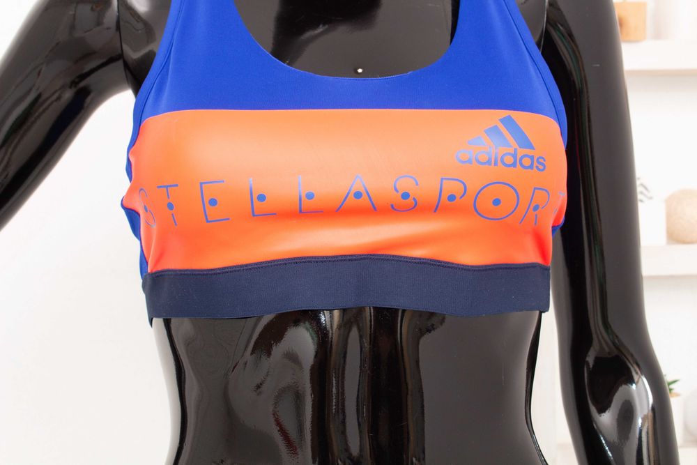 Adidas Stella Mccartney оригинален дамски топ спортен сутиен фитнес М