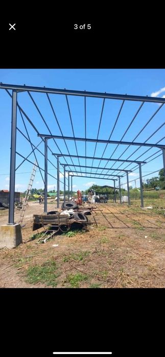 Structuri metalice hale metalice