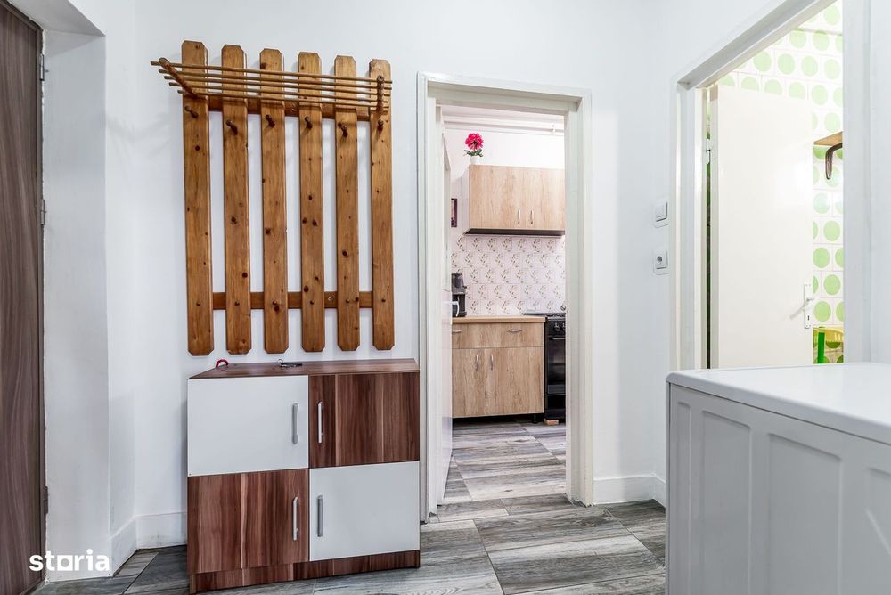 Apartament cu 1 cameră, balcon închis și boxă pe str. Carol Davila