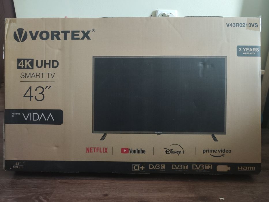 Televizor smart Vortex 4k 43"