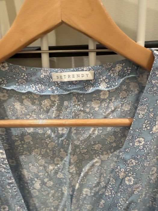 Платье на запах мини летнее