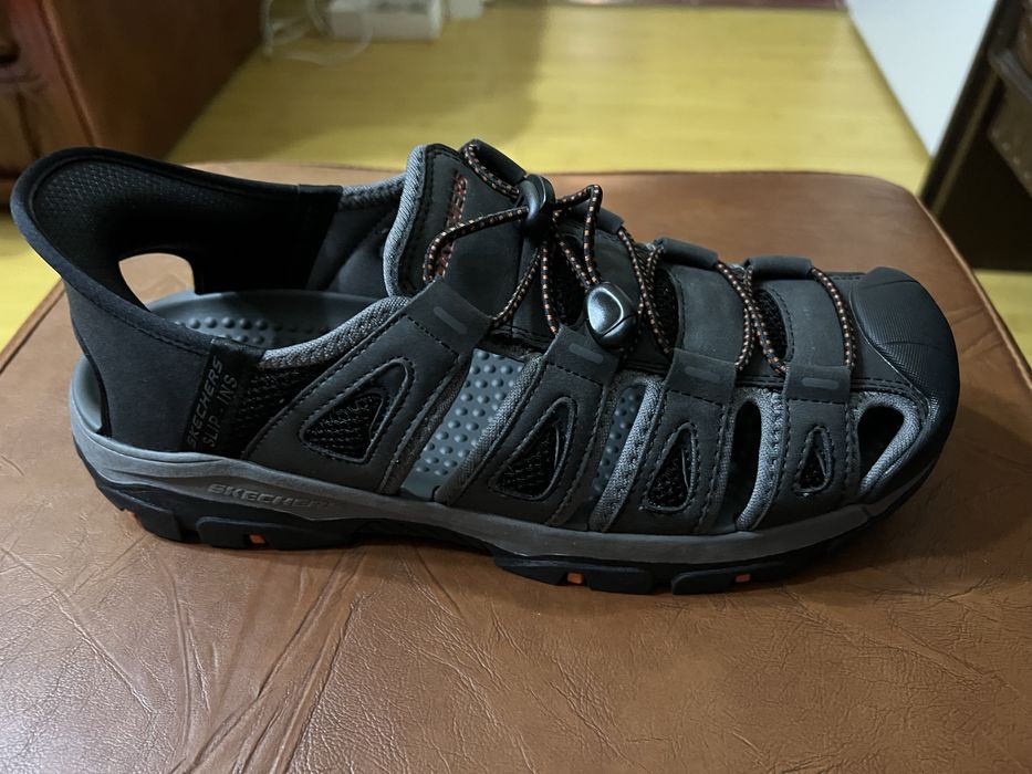 Sandale Skechers 205187 BLK, mărimea 41, noi