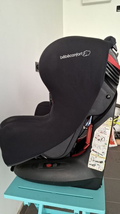 Стол за кола Bebe Confort - Iseos, 9-18 kg, Isofix, Total Black
