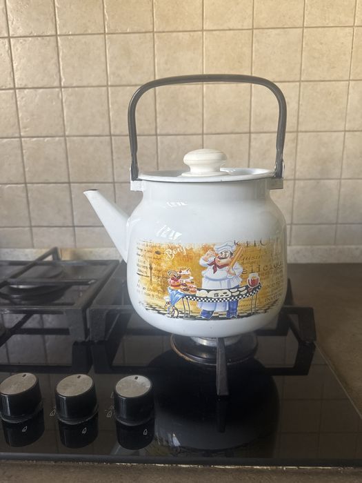Чайник эмалированный