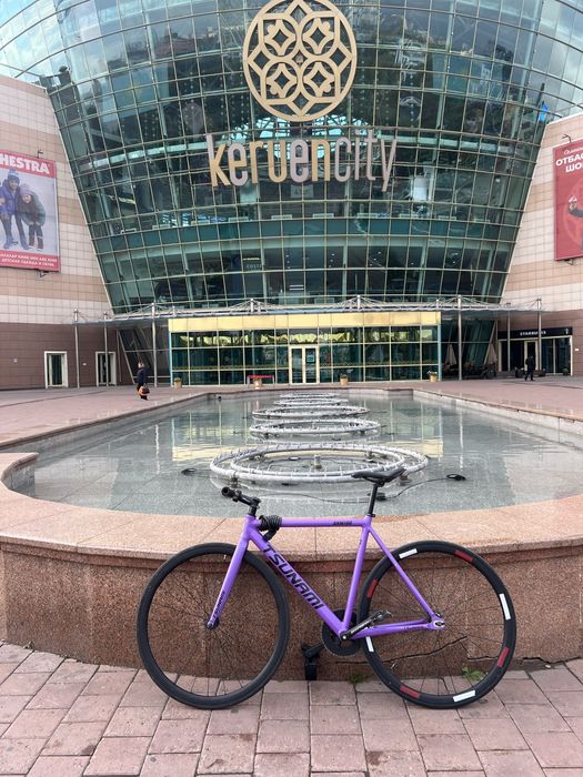 велосипед фикс, fixed gear Tsunami