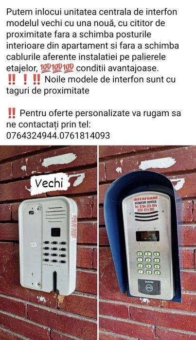 Interfon bloc constanta