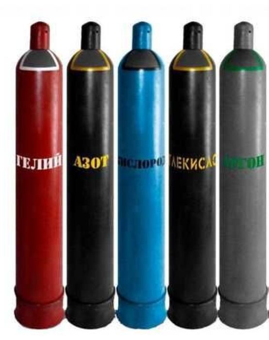 Аргон Кислород Азот Гелий Углекислый газ Ацетилен Аммиак