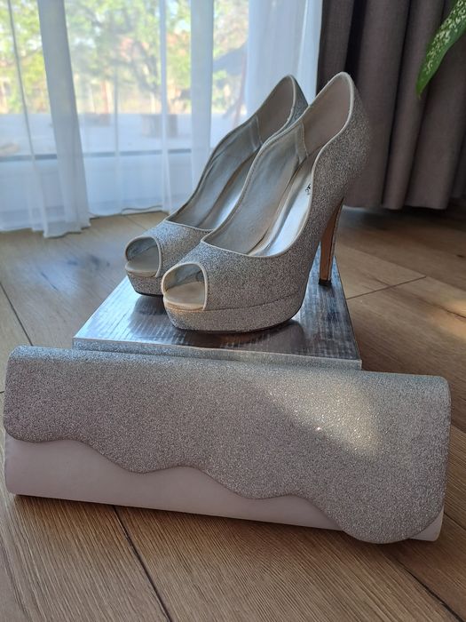 Официални обувки с чанта