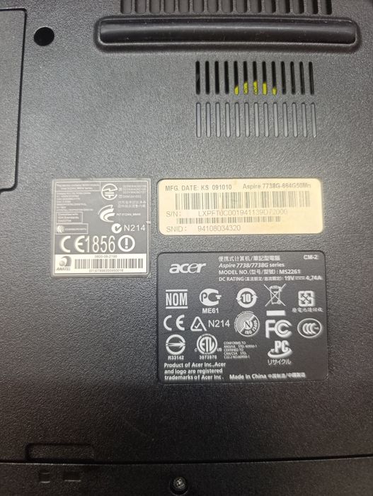 Acer Aspire 7738G