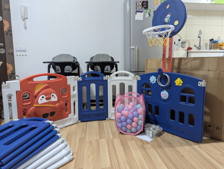 Tarc Gardulet loc de joacă Garden Lovely Pinguin Dark Blue