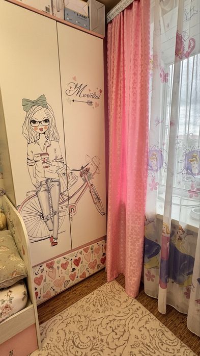 Шкаф детский для девочек